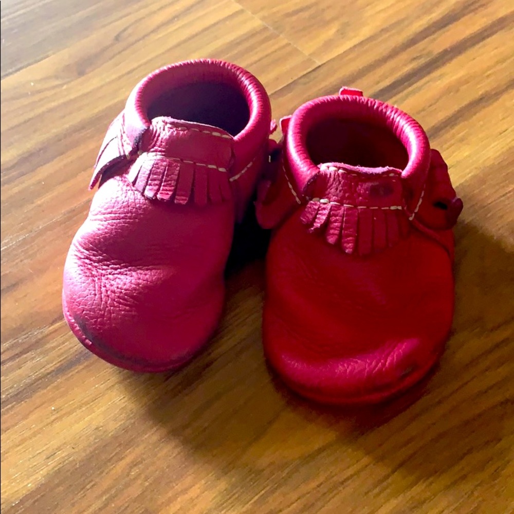 Freshly Picked Cactus Flower Moccasin Infant